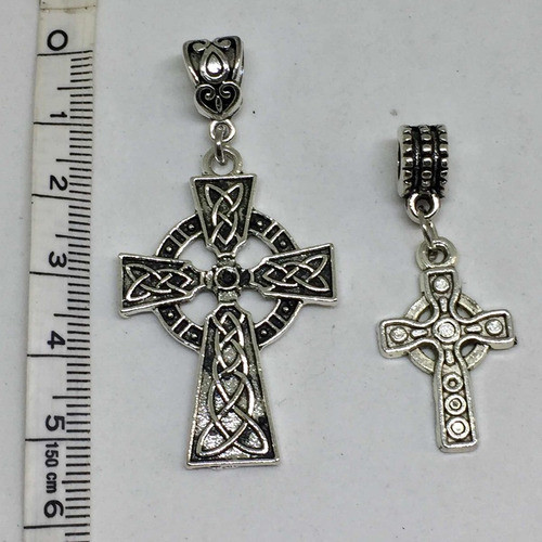 Cruz Celta Plata Tibetana 4cm 0