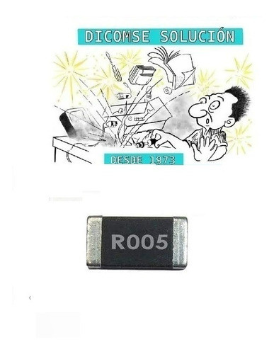 Resistencia Smd 2512 2w 0.005 R R005 5miliohm 1% 5 Unidades 0