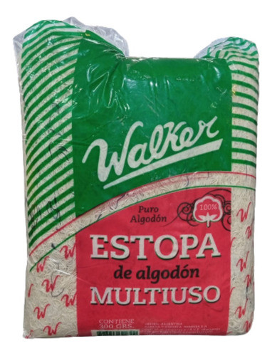 Estopa De Algodón Walker Para Lavado /  Lustrado De Autos 0