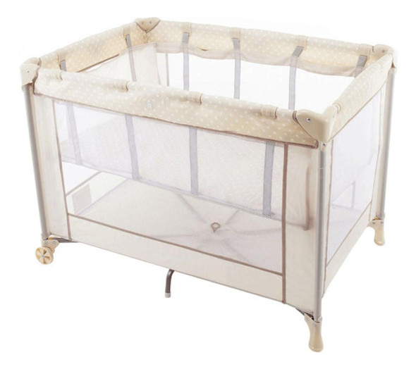 Berço Portátil Fit Bege Poa Imp91520 Voyage 0 Berço Portátil Fit Bege Poa Imp91520 Voyage 0