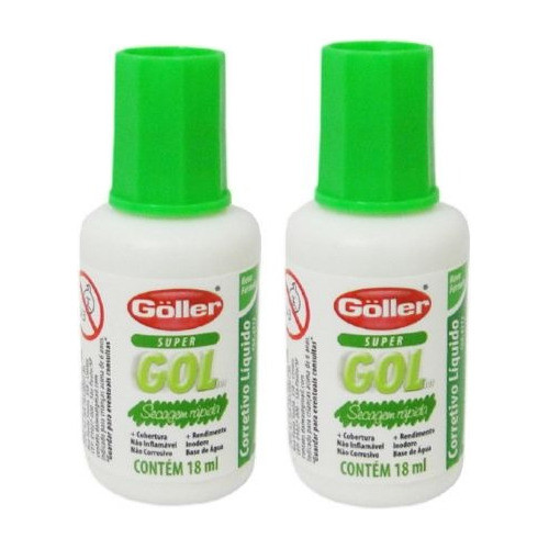 Kit 4 Corretivos Líquido 18ml Secagem Rápida Escolar 1