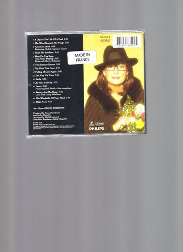 Cd Great Songs From The Movies, Naná Mouskourí, 1993 Francia 1