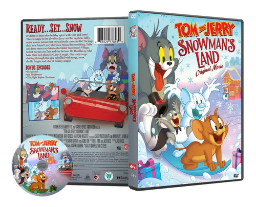 Tom And Jerry Snowman Land 2022 - Dvd Latino/ingles Subt Esp 0