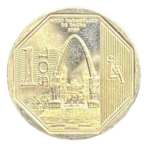 Perú - 1 Sol - Año 2016 - Km #398 - Orgullo - Arco De Tacna 1