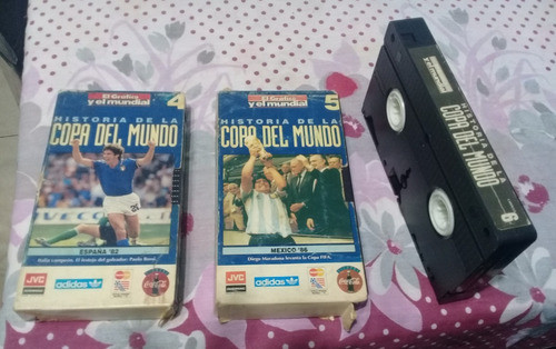 Video Coleccion Historia D La Copa Del Mundo En Vhs X 3 Unid 0
