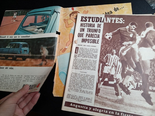 Goles N° 1025 Estudiantes Copa Libertadores San Lorenzo 1968 1