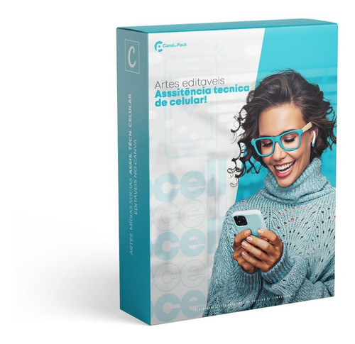 Pack Canva Assistência Técnica De Celular Editável 65 Artes 0