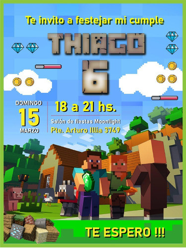 Tarjeta Digital Lego Personalizada 0