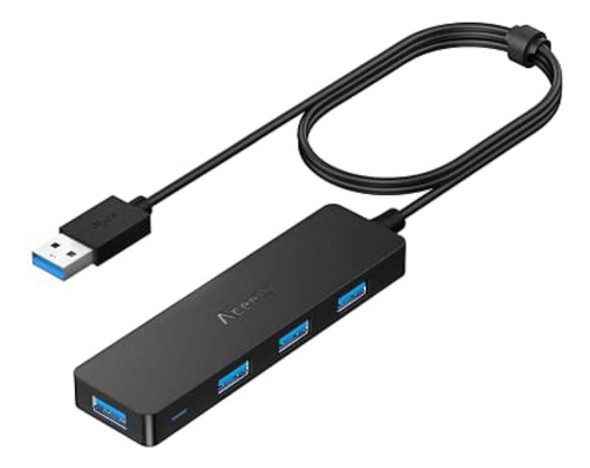 Aceele Divisor Usb Hub 3.0 Con Cable De Extensión 0