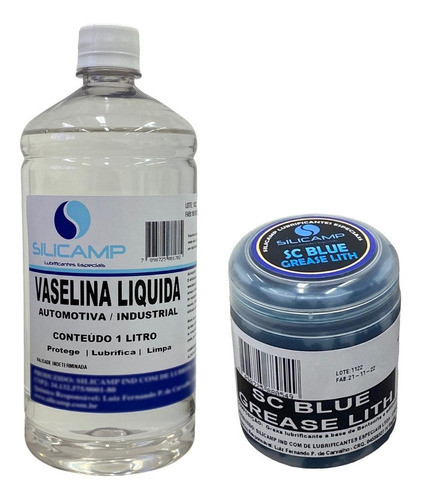 Vaselina Automotiva + Graxa Lubrificante Azul Rolamento 100g 0