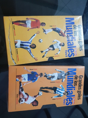 Vhs Grandes Goles De Los Mundiales (tomo 1 Y 2) - El Grafico 0