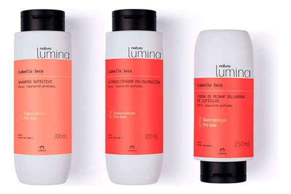 Kit Completo Natura Lumina Pelo Seco 0