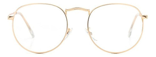 Azorb Round Clear Lens Glasses Circle Nonprescription Eyegla 0