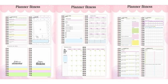 Arquivo Digital Planner Fitness 2024 1