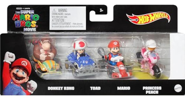 Hot Wheels Mario Kart - Paquete De 4 0