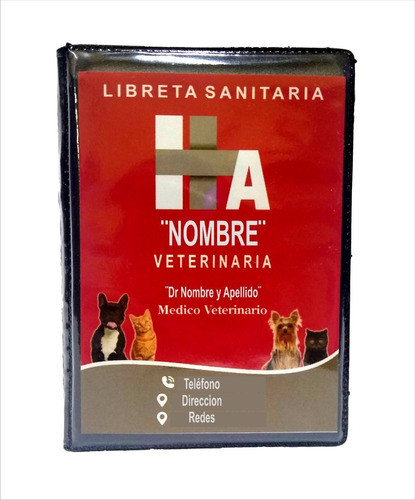 Libretas Sanitarias Para Veterinarias (100u.) 0