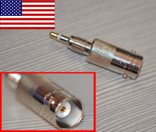 Adaptador De Prueba De Antena 2xbnc Para Motorola Ht750 Ht12 1
