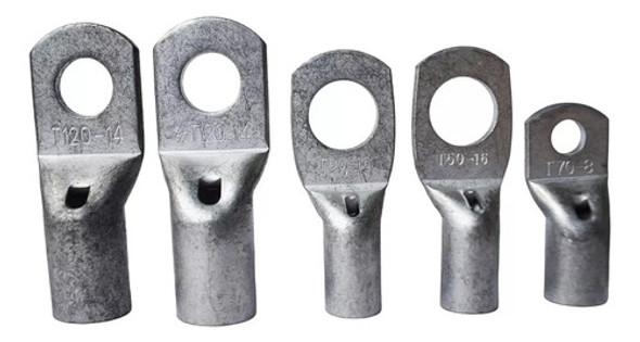 Terminal Desnudo Cobre Estañado 150mm Ojal 1/2 X Unidad 1