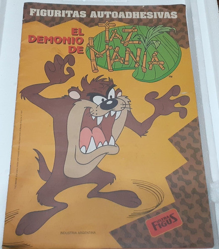 Album** El Demonio De Tazmania ** 1991, Tiene 12 Figuritas 0
