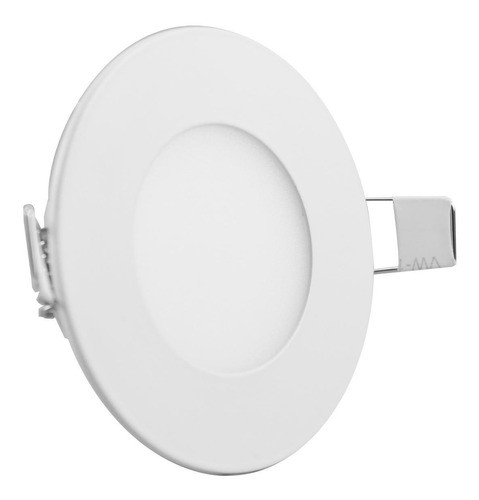 Spot Luz Led 3 Watts Embutir Cielorrasos Redondo Luz Cálida 0