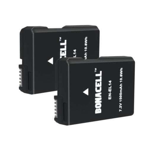 Nikon En-el14 El14a En Reemplazo De Batería Para Nikon D5200 0