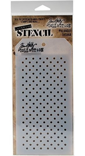 Stampers Anonymous Ths068 Tim Holtz Plantilla En Capas 4125x 0