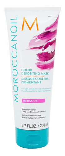 Moroccanoil Máscara Color Temporal Nutritiva Hibiscus 200ml 0