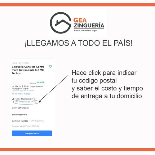 Campana Para Cocina Chapa Galvanizada 60x40 1