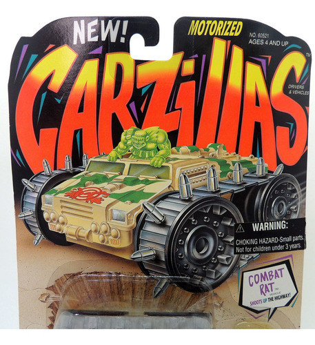 Carzillas Combat Rat Transforming Wheels Kenner 19 6 Madtoyz 1