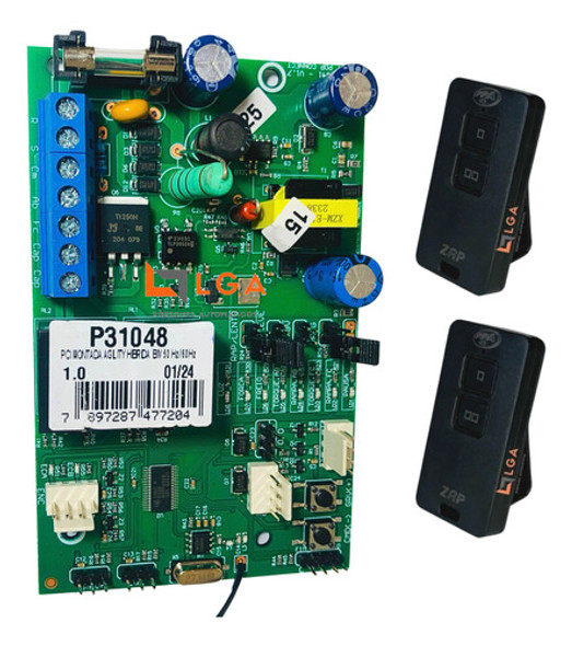 Plaqueta Placa New Facility Ppa Home Rio Eurus + 2 Controles 0