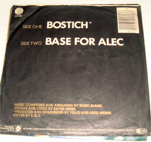 Yello Bostich / Base For Alec Simple Aleman Kktus 1