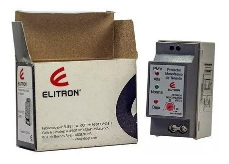 Protector Monofasico De Tension 32a Elibet - Stg 0
