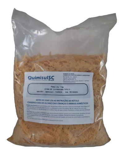 Cera De Carnaúba  1 Kg / 1 Kg Breu 0