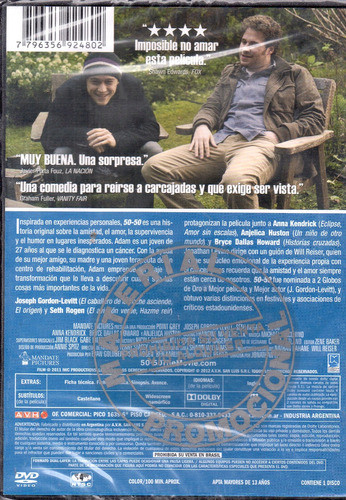 50/50 (leer) - Dvd Nuevo Original Cerrado - Mcbmi 1