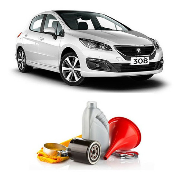 Cambio Filtro Y Aceite P/ Peugeot 308 Hdi 1.6 0