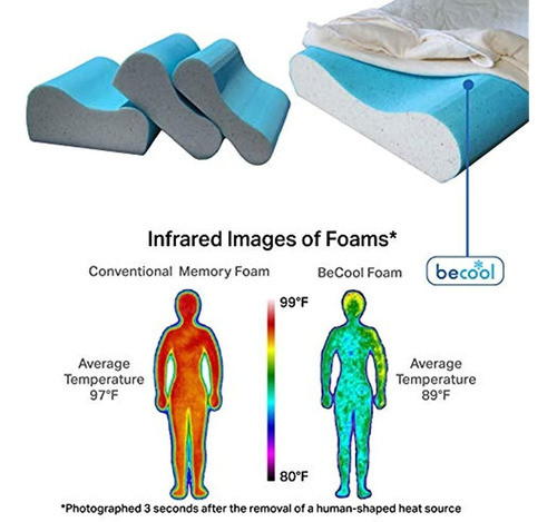 Back Support Systems Becool Neck Contour Pillow Alivia La Pr 1