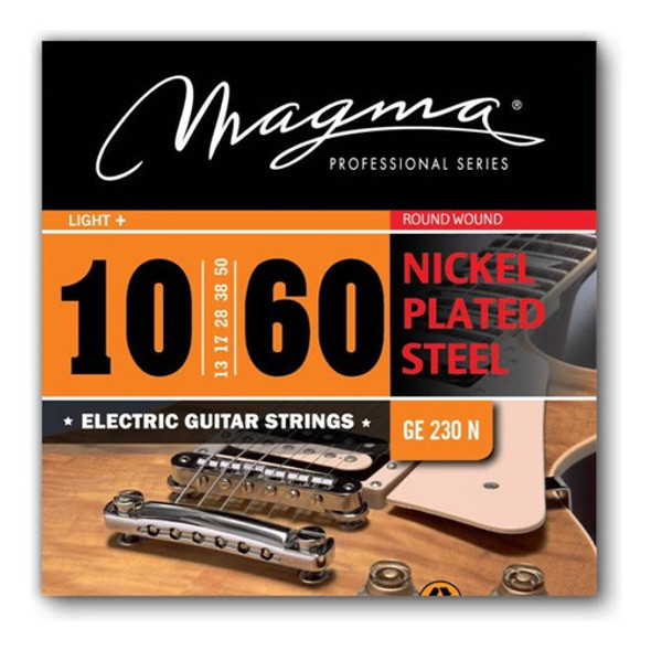 Encordado Guitarra Electrica Magma Nickel 7c .010 Ge230n 0