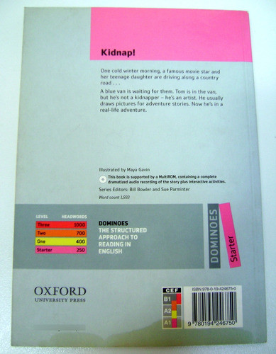 Kidnap John Escott Oxford Starter Dominoes Ingles Boedo 1