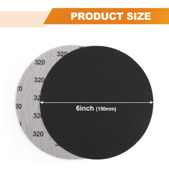 Discos De Carburo Silicio Waterproof, 20 Unidades, 15cm 1