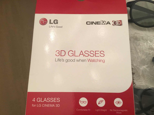 Lentes 3d LG 0
