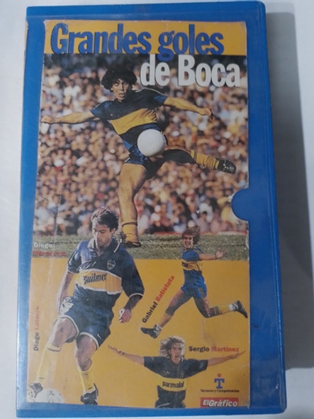 Película Original En Vhs Grandes Goles Boca 0
