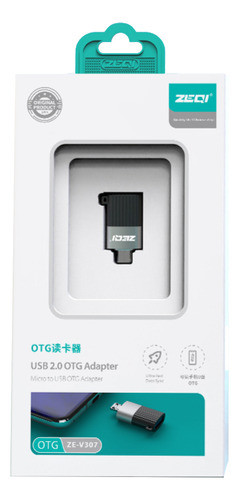 Zeqi Adaptador Otg (micro Usb)     Model: Ze-v307 0