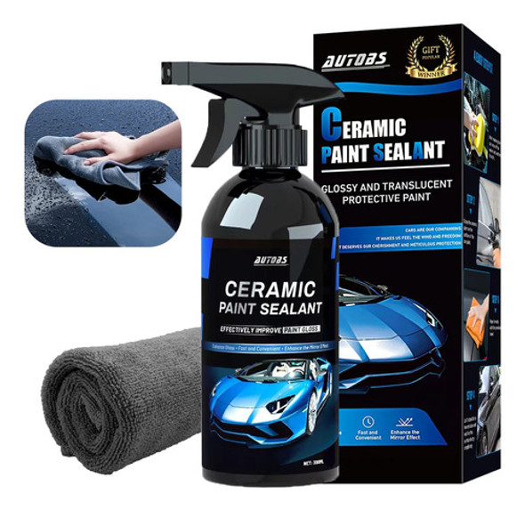 Spray Revestimiento Ceramico Autobs Ultra Hidrofobico 300 Ml 0