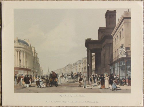 Lámina Regent Street Inglesa 35x50cm Nektararte 0