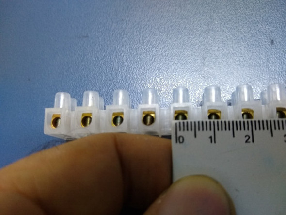 5 Peças - Conector Barra Sindal 12 Posições 6mm - 5a 1