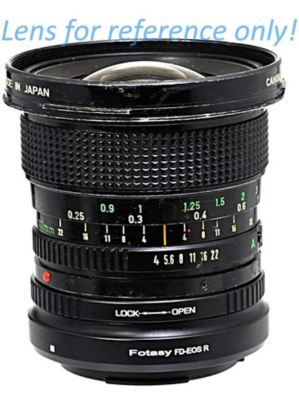 Fotasy Lente Canon Fd A Canon Eos Adaptador De Metal Con ... 1