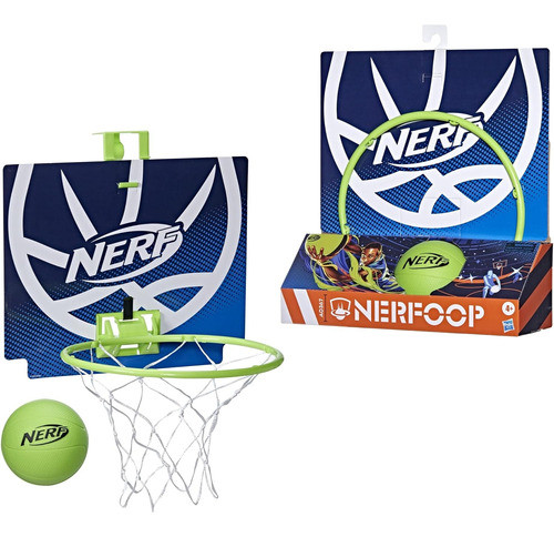 Nerfoop Juego Mini Baloncesto De Espuma Aro Hasbro Moradouy 1