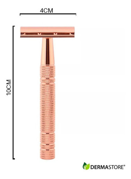 Máquina Afeitar Vintage Aluminio Afeitado Sano Reutilizable 1