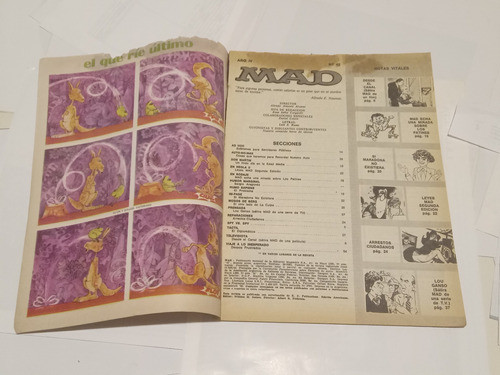 Revista Mad N° 42. Desde El Jardin. Ed Magendra 0