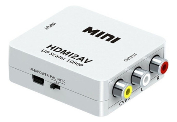 Conversor Hdmi A Audio Y Video Rca Chromecast A Tv Tubo 1